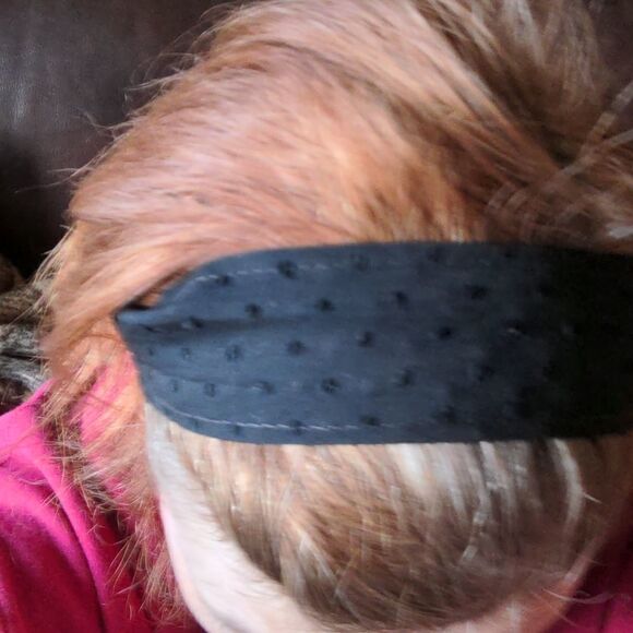 2 for $20 Set of 4 Umbrella Girl Productions Black Hair Scarves Goth - Picture 7 of 11